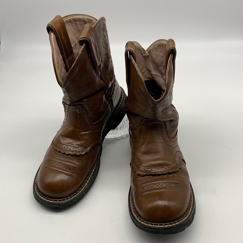 Fat Baby -Ariat Boots in Brown Leather size 7B